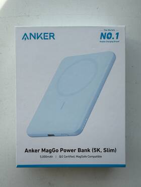 Qi2-certified Anker Aka1667 5000mah Maggo Power Bank 15w Wireless Charging For Iphone