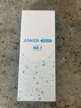 Aka1688 Anker Zolo Power Bank 10000mah Battery 30w Portable Charger Built-in Usb-c Cable