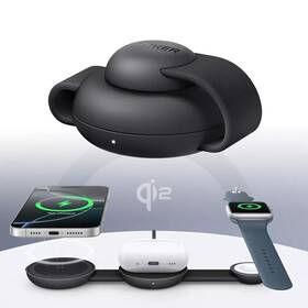 Aka25m8 Anker Maggo Ufo 3-in-1 Wireless Charger Foldable Magsafe Travel Charging Pad 15w