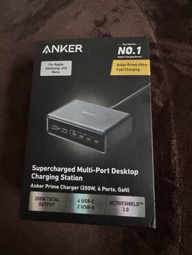 Aka2683141 Anker Prime Supercharged Multi-port Desktop Charging Station With 200w Total Output
