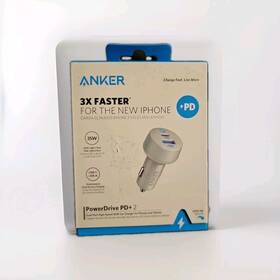 Aka2732 Anker Powerdrive Pd 2 35w Car Charger Adapter 20w Usb-c Fast Charging New