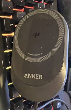 Aka2932 Anker Magsafe Wireless Car Charger Holder Mount Maggo 15w For Iphone