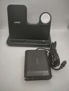 B2575j11-1 Anker Powerwave 4 In 1 Charging Station For Iphone Apple Watch Airpods