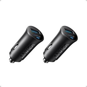 B2741 Anker Usb-c Car Charger 2-pack 30w 2-port Type-c Adapter Black