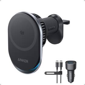B2933 Anker Prime Magsafe Car Mount Charger Qi2 25w Certified Wireless Black
