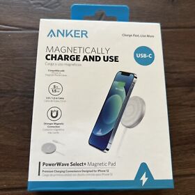 A2566h41-1 Anker Power Wave Select Magnetic Charging Pad White A2566 Open New