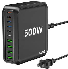100w Anqadr 743352712459 Usb C Charging Station 500w Charger Block 10 Port Fast Pd