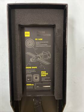 Aohi 973939550493 Starship 40 000mah Power Bank 140w Charger New With Cord And Cube