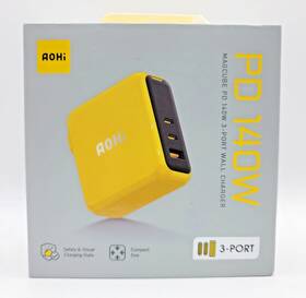Aoc-c012 Aohi Magcube Pd 140 3-port Wall Charger Compact Fast