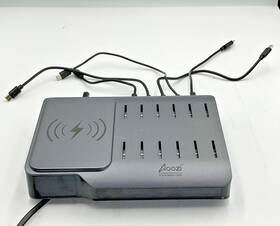 Yf-cs-607lbu Aoozi 8-in-1 60w Charging Station 7-port With Wireless Charger