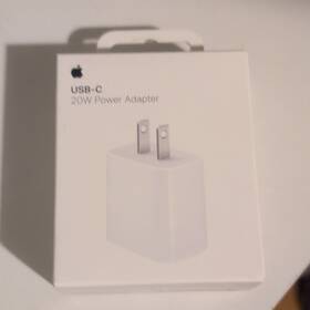 602-06664-a Apple 20w Usb-c Fast Charge Power Adapter 1-port Wall Charger White Matte