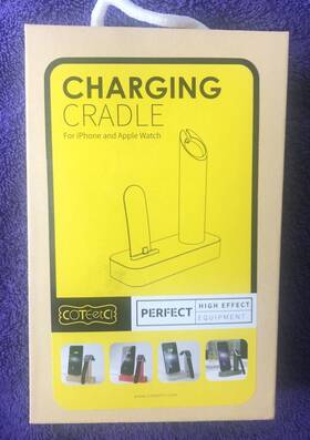 Apple 923869220300 Coteetci Charging Cradle For Iphone And Watch High Effect Equipment Sealed
