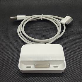 Mc596zm Apple Mc596zm/b Original Charger Charging Sync Stand Dock Cradle For Iphone 4 4s 3g -30pin