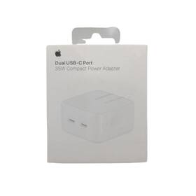 Mnwn3ch Apple Mnwn3ch/a 35w Dual Usb-c Port Compact Power Adapter Fast Charger For Iphone Ipad Macbook