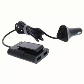 Armor All 445050699676 4 Port Car Charger With Hub