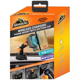 Armor All 744110059731 10-watt Wireless Phone Charging Mount Works With Most Phones Powered By Dc Por