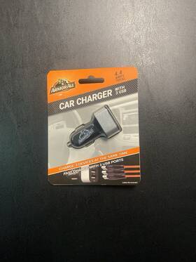 Acc8-1002-blk Armorall 4.4amp 3-port Car Charger