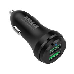Sn-480 Arteck Car Charger 40w 2 Quick Charge 3.0 Usb Port Adapter With Dual Qc Compat