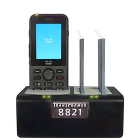 Ch-tf8821-x Artisan Power Transformer Charging Station For Cisco 8821 Series 1 Phone And 2 Black