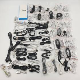 Assorted 848061072358 Usb To Micro-usb Charging Cables - In Various Lengths Lot Of 100