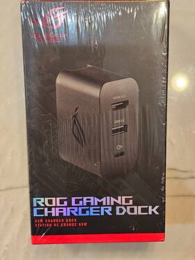 90xb08fn-bpw000 Asus Rog Genuine Gaming 65w Charger Dock Detachable Usb Type-c Cable Black