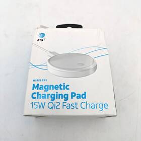 G006521r00 At&t Wireless Magnetic Charging Pad 15w Qi2 Fast Charge For Iphone