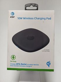 4596p At&t Wireless Charging Pad 10w With Cable Black