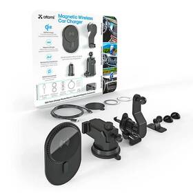 At2522 Atomi Qi2 Magnetic Wireless Car 15w Fast-charging Kit