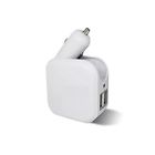 Auc12-wt Kinden Compact Dual Usb Wall Charger Car Fast 711301535077