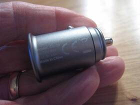 Aukey 616421231147 Dual Usb-a Metal Car Charger 24w