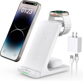B0b6rckdm4 Aukuse Fast Wireless Charging Station 3 In 1 Charger Stand For Multiple Devices