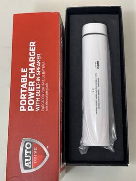 Hyg013b Auto Brand New Oem 3-pack Drive Portable Power Charger Pal With Speaker In White