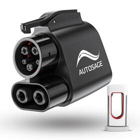 Nacs-ccs1-s Autosage Nacs To Ccs Charging Adapter - Support Fast For Ford General Motors