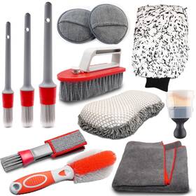 Aw011-01 Awsom Car Wash Detailing Cleaning Brush Pro Kit Scratch Free Vehicle Mi