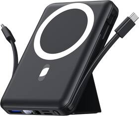 Kt-d020 Azmuth For Magsafe Battery Pack 10000mah Magnetic Power Bank 22.5w Pd Black