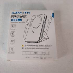 Kt-d022 Azmuth Ktd022 Magnetic Wireless Power Bank Black