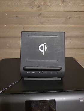 D100 Azpen 859592006217 Dockall Bluetooth Speaker Phone And Wireless Charger