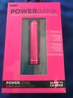 B07-fatl Wave Powerbank Portable Charging Device Pink New