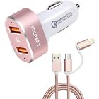 B072293bcs Car Charger Adapter Quick 4897057871884