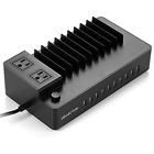 B074pnnr9s Charging Station Usb Desktop Charger With Power Strip 612068647754