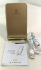 B078xpgn7j Sharllen Qi Fast Wireless Charger Charging Stand Gold