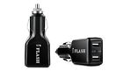 Ifcc2p4.8a01 B490 Iflash Usb Car Charger Black New 717520055815