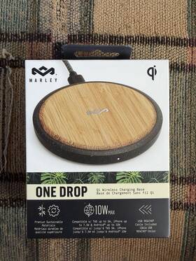Base 846885010969 House Of Marley One Drop Qi Wireless Charging Pad Sustainable Materials New