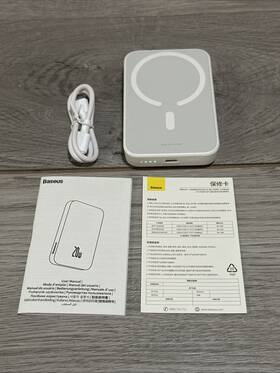 Ppcmx0g Baseus Magnetic Mini 6000mah 20w Power Bank Wireless Fast Charge