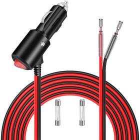 Bbhejj Dyqnf 15ft 12v Cigarette Lighter Plug With Switch On Off 16awg Heavy Duty C