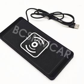Bcsmmcar 904584356792 Wireless Car Phone Charger Fast Charging Pad Mat Fit For Apple Iphone Samsung
