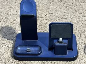 St-68 Beacoo 3-in-1 Charging Stand For Iphone Iwatch Airpods Blue