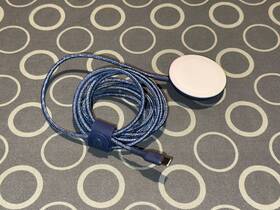 3021f6 Belkin Boost Charge Magsafe Portable Wireless Charger Pad Blue 6.6 Ft