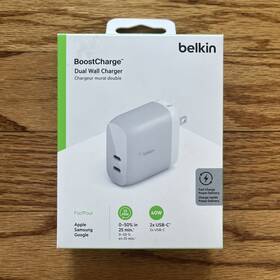 4021ev Belkin Boost Charge Dual Wall Charger 40w - White