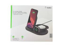 4808n Belkin Bb. Boostcharge 3-in-1 Wireless Charger For Iphone Apple Watch Airpod
